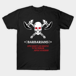 RPG Definition of Barbarians T-Shirt